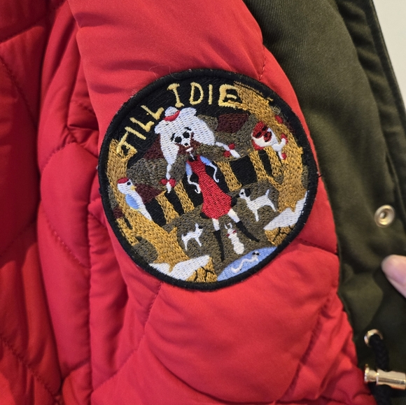 Zadig & Voltaire Military Jacket Khaki Size Small - Picture 7 of 15